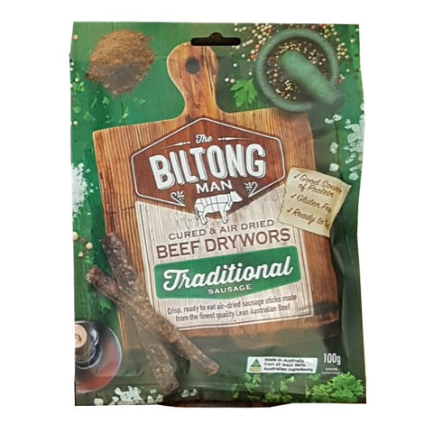 Biltongman Beef Drywors Packets