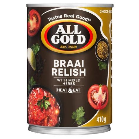 All Gold Braai Relish - 410g