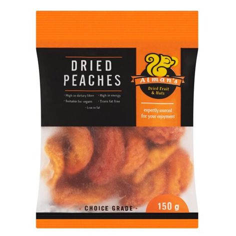 Alman's Dried Cling Peaches - 150g