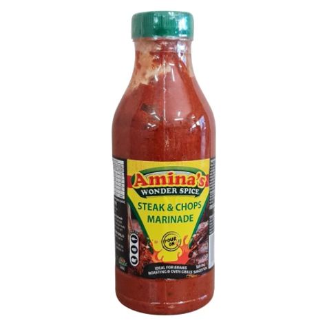 Amina's Steak & Chop Marinade - 500ml