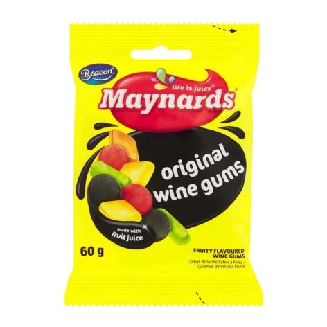 Beacon Maynards Wine Gums Mini Bag - 60g