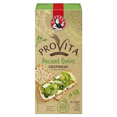 Bakers Provita Ancient Grains Crispbread - 250g