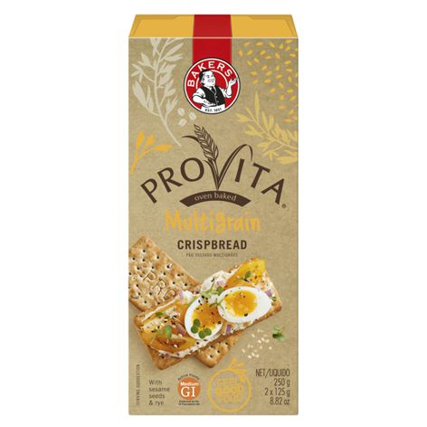 Bakers Provita Multigrain Crispbread - 250g