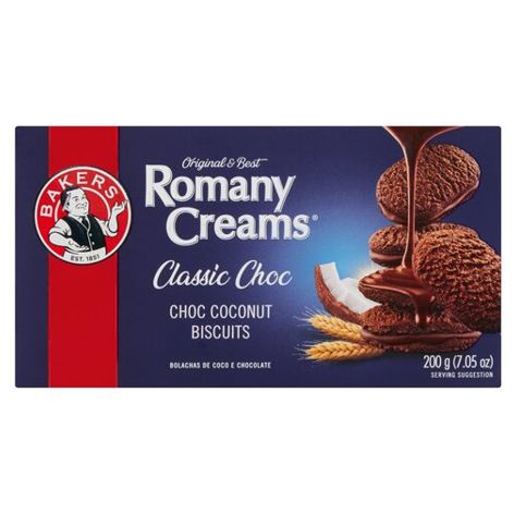 Bakers Romany Creams Classic Chocolate Biscuits - 200g