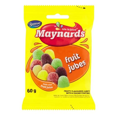 Beacon Maynards Fruit Jubes - 60g