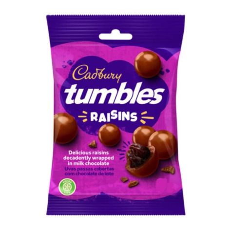 Cadbury Tumbles Raisins - 65g