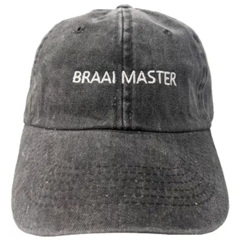 Cap - BRAAI MASTER - Black Stonewash