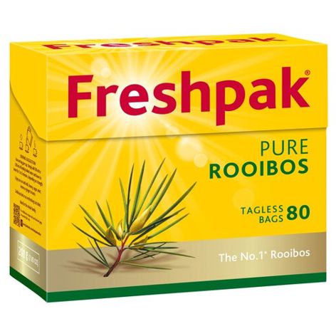 Freshpak Rooibos Tagless Teabags - 80 Pack