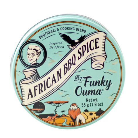 Funky Ouma African BBQ Spice Travel Tin - 55g