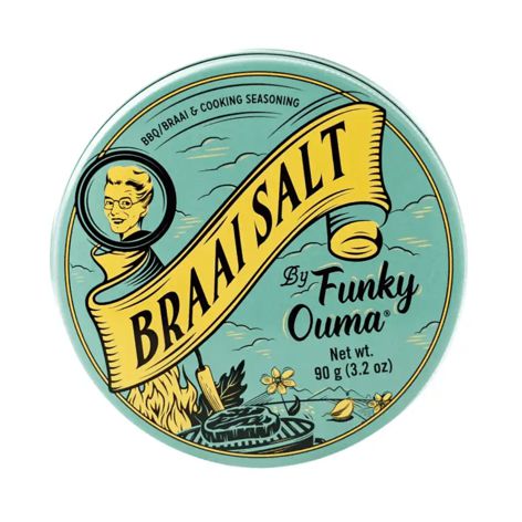 Funky Ouma Braai Salt Travel Tin - 90g