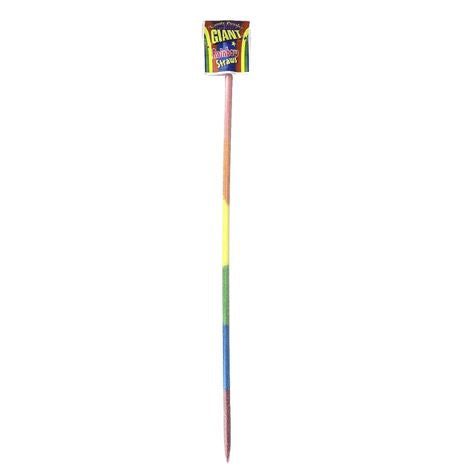 Giant Rainbow Sherbet Straw - 13g