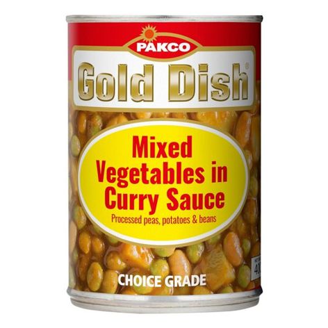 Gold Dish Vegetable Curry – 415g