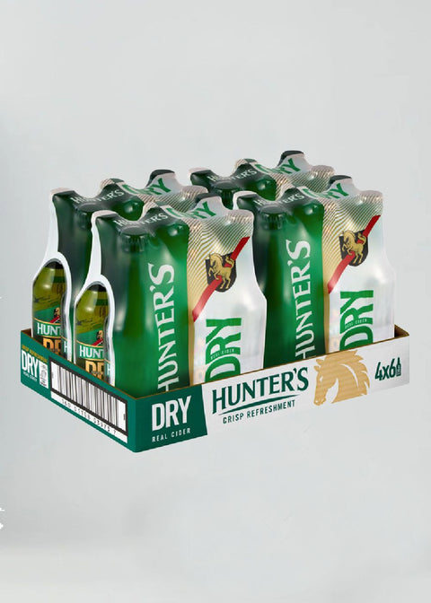 Hunters Dry Cider Case - 330ml bottles