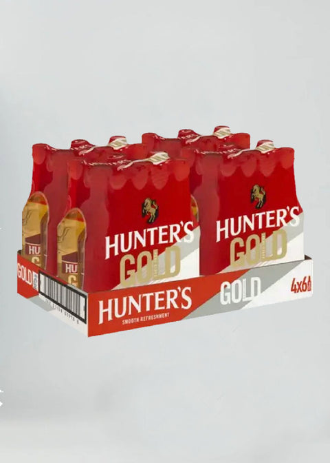Hunters Gold Cider Case - 330ml bottles