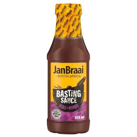 Jan Braai Basting Sauce Ribs & Wings - 750ml