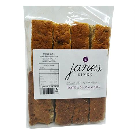Jane's Rusks Apricot & Almond - 500g
