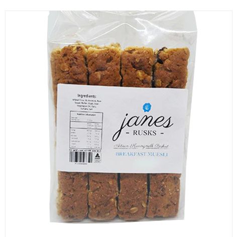Jane's Rusks Breakfast Meusli - 500g