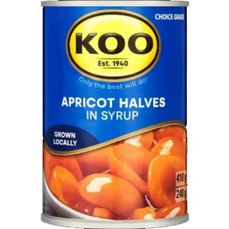 KOO Apricot Halves in Syrup - 410g
