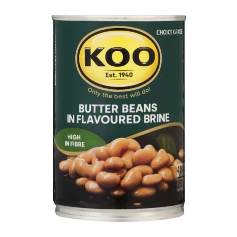 KOO Butter Beans in Brine – 410g