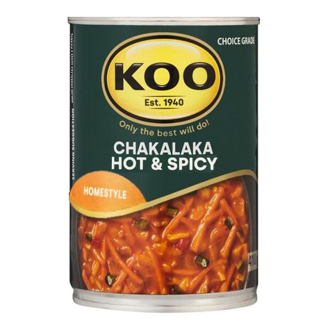 KOO Chakalaka Hot & Spicy – 410g