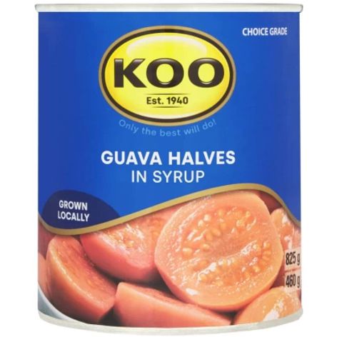 KOO Guava Halves in Syrup - 825g