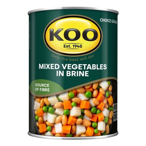 KOO Mixed Vegetables in Brine – 410g