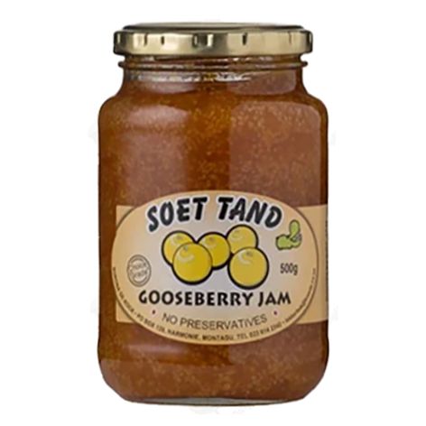Lekkerbek / Soet Tand Gooseberry Jam – 500g