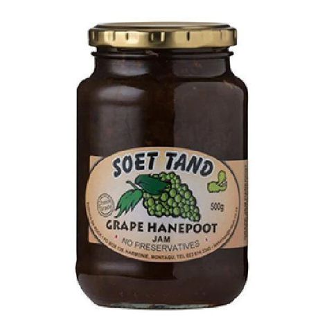 Lekkerbek / Soet Tand Hanepoot Grape Jam – 500g