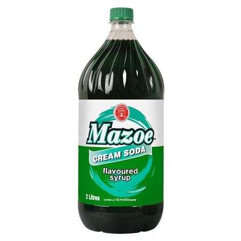 Mazoe Cream Soda Flavoured Syrup - 2L