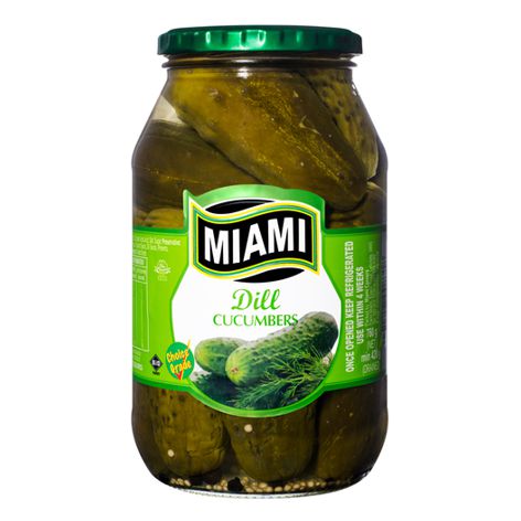 Miami Dill Cucumbers - 760g
