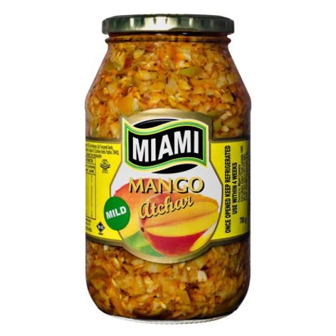 Miami Mild Mango Atchar - 400g