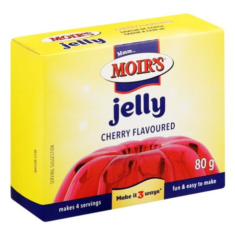 Moir's Jelly - Cherry Flavoured 80g