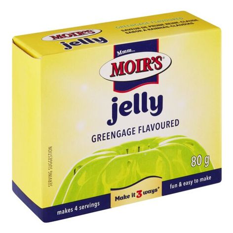 Moir's Jelly - Greengage Flavoured 80g