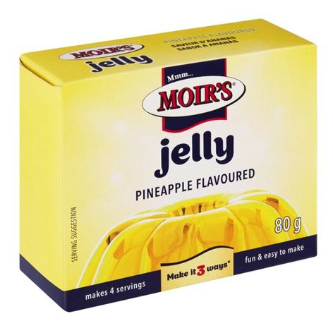 Moir's Jelly - Pineapple Flavoured 80g
