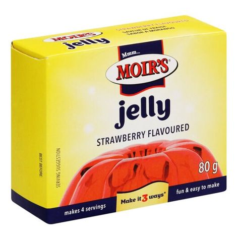 Moir's Jelly - Strawberry Flavoured 80g