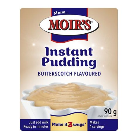 Moir's Instant Pudding - Butterscotch Flavoured 90g