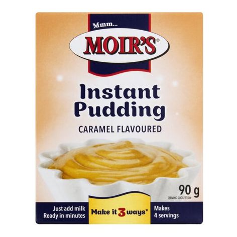 Moir's Instant Pudding - Caramel Flavoured 90g