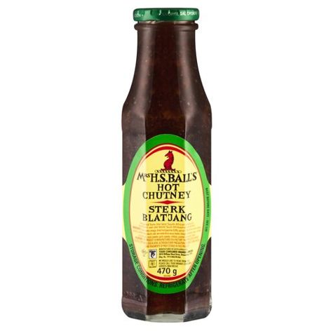 Mrs H.S. Ball's Chutney Hot - 470g