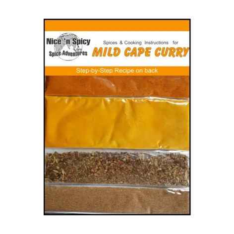 Nice 'n Spicy Mild Cape Curry – 25g