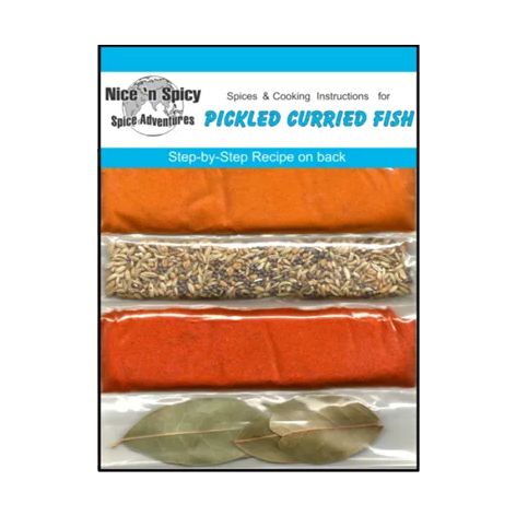 Nice 'n Spicy Pickled Curried Fish - 15g
