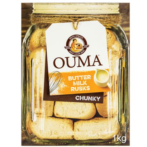 Ouma Buttermilk Rusks Chunky - 1kg