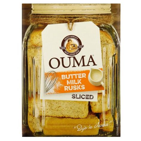 Ouma Buttermilk Rusks Sliced - 450g