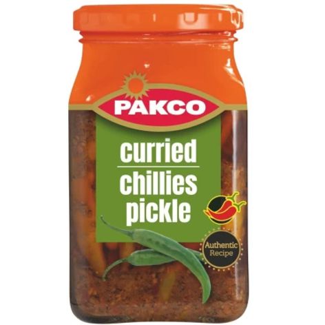 Pakco Pickled Curried Chillies - 325g