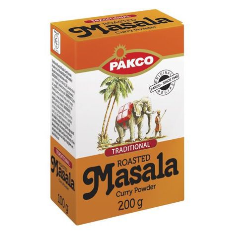 Pakco Traditional Roasted Masala Curry Powder – 200g