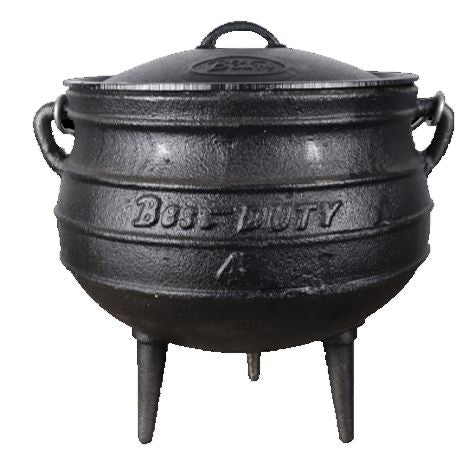 Potjie Size 4 (three legs) - 9.3L
