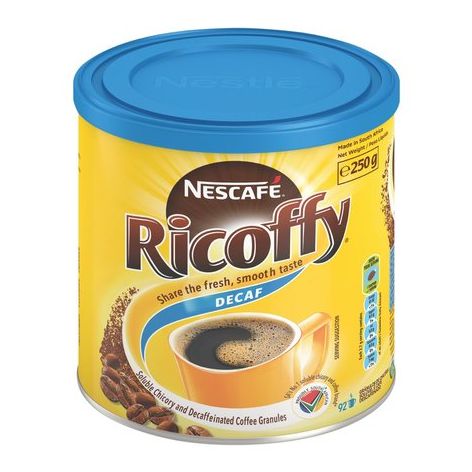 Nescafé Ricoffy Decaf Instant Coffee - 250g