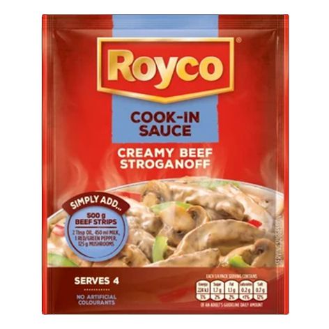 Royco Instant Cook-In-Sauce Creamy Beef Stroganoff - 57g