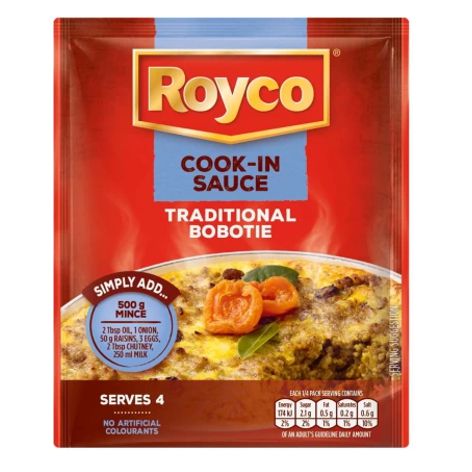 Royco Instant Cook-In-Sauce Traditional Bobotie - 50g