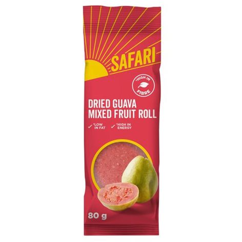Safari Fruit Roll Guava - 80g