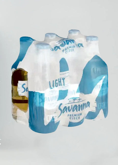 Savanna Light Cider 6 Pack - 330ml bottles